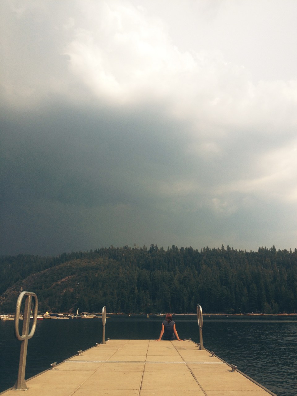 ^^ watchin the storm come in