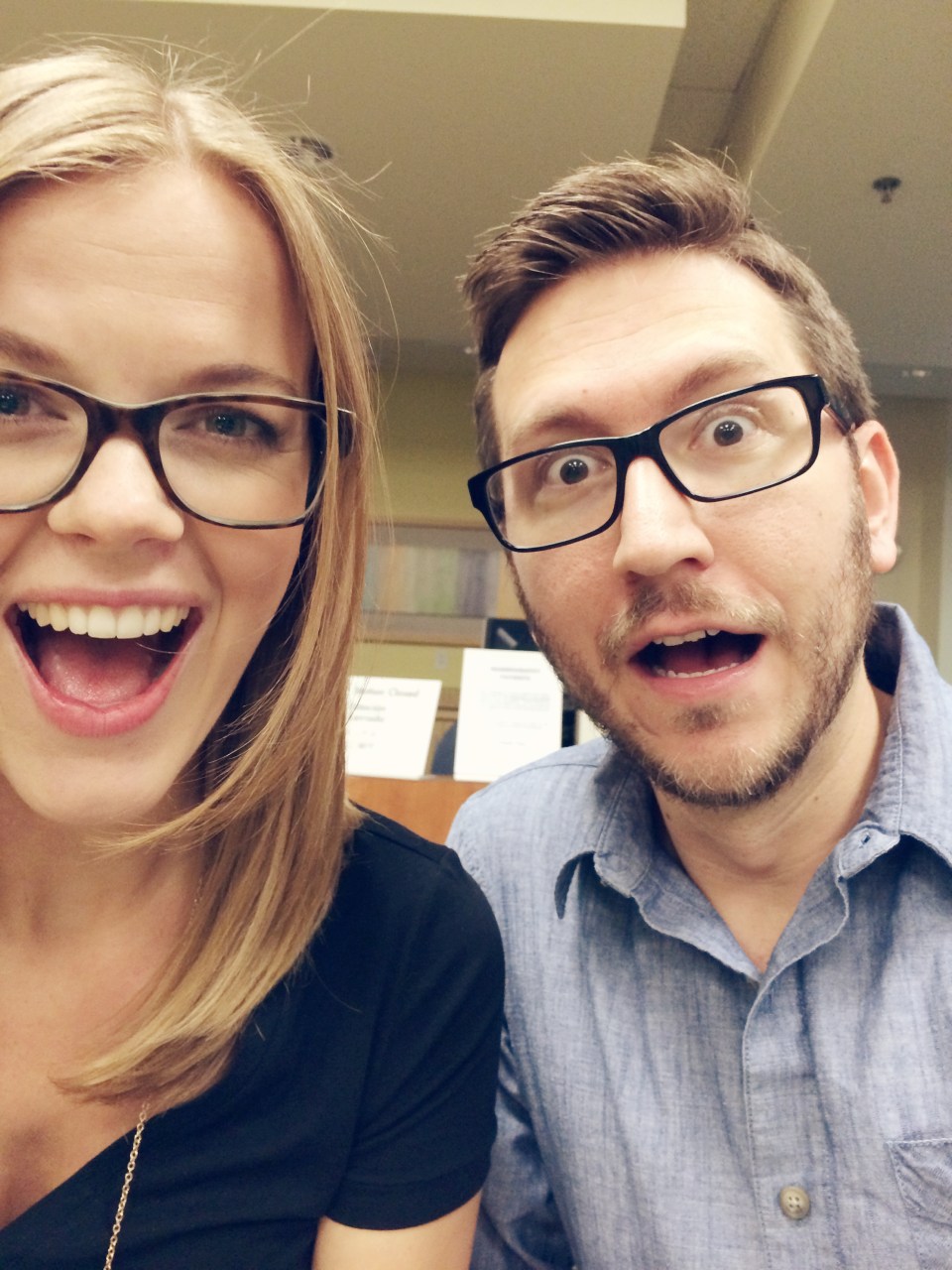 ^^ these are our 2 o'clock appointment faces ^^